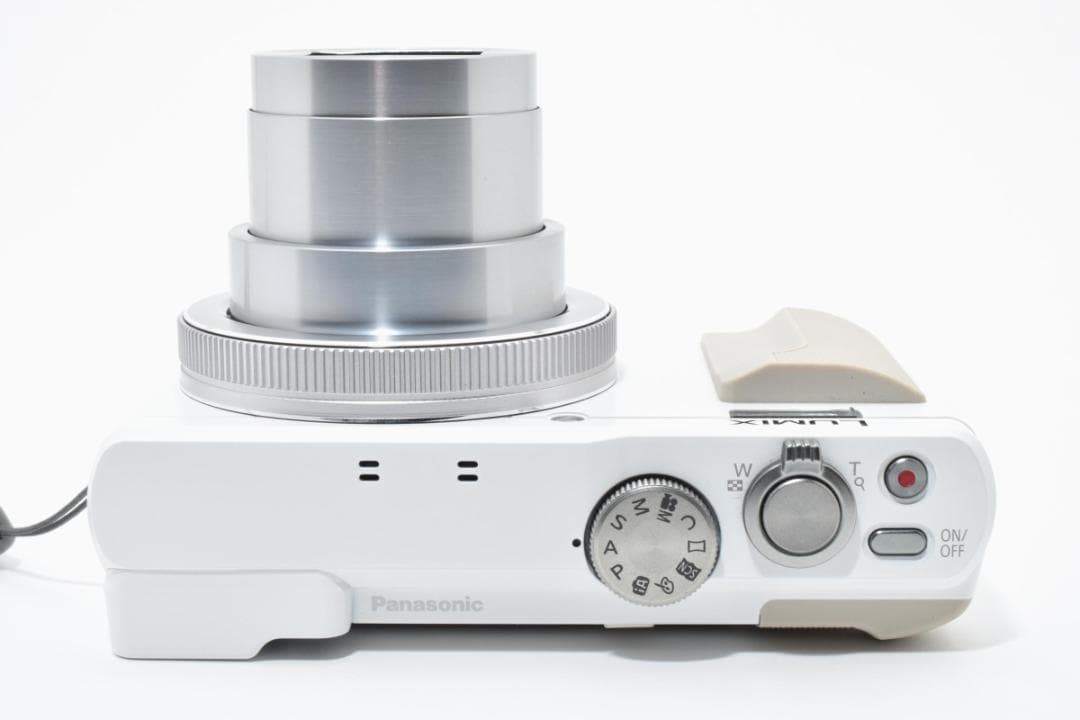 美品 Panasonic LUMIX DMC-TZ85 ホワイト デジタルカメラ