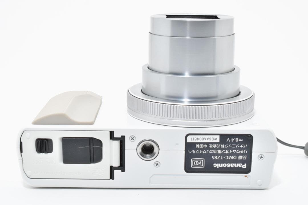 美品 Panasonic LUMIX DMC-TZ85 ホワイト デジタルカメラ