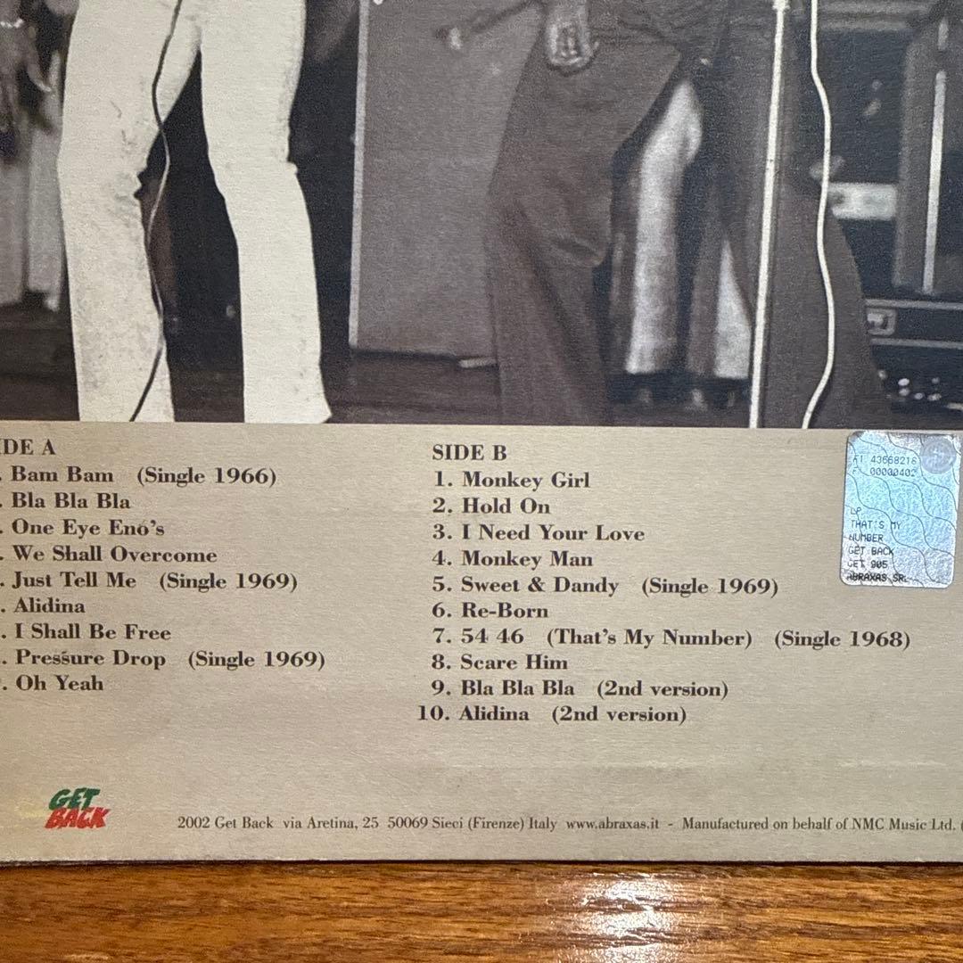 THAT'S MY NUMBER / THE MAYTALS【LP】SKA