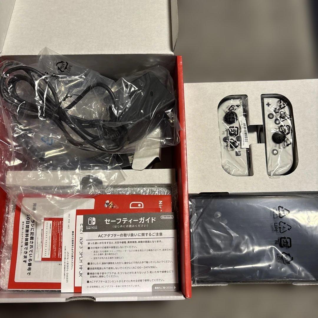a*a様 Nintendo Switch 有機EL モデル本体　付属品完備　やや