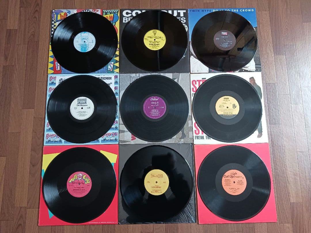 80's HIPHOP《レコード》12インチ盤9枚セット まとめ売り