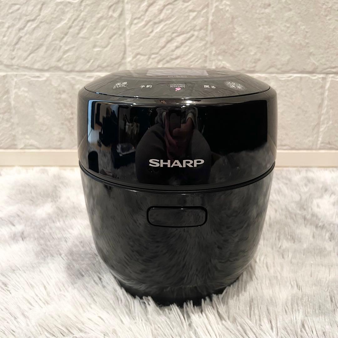 【極美品】 SHARP ヘルシオホットクック 自動調理鍋　KN-HW10G-B