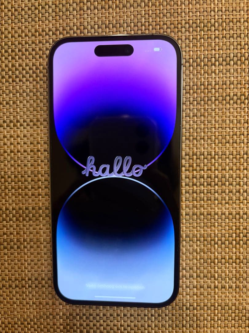 【美品】iPhone14Pro 256GB ディープパープル SIMフリー