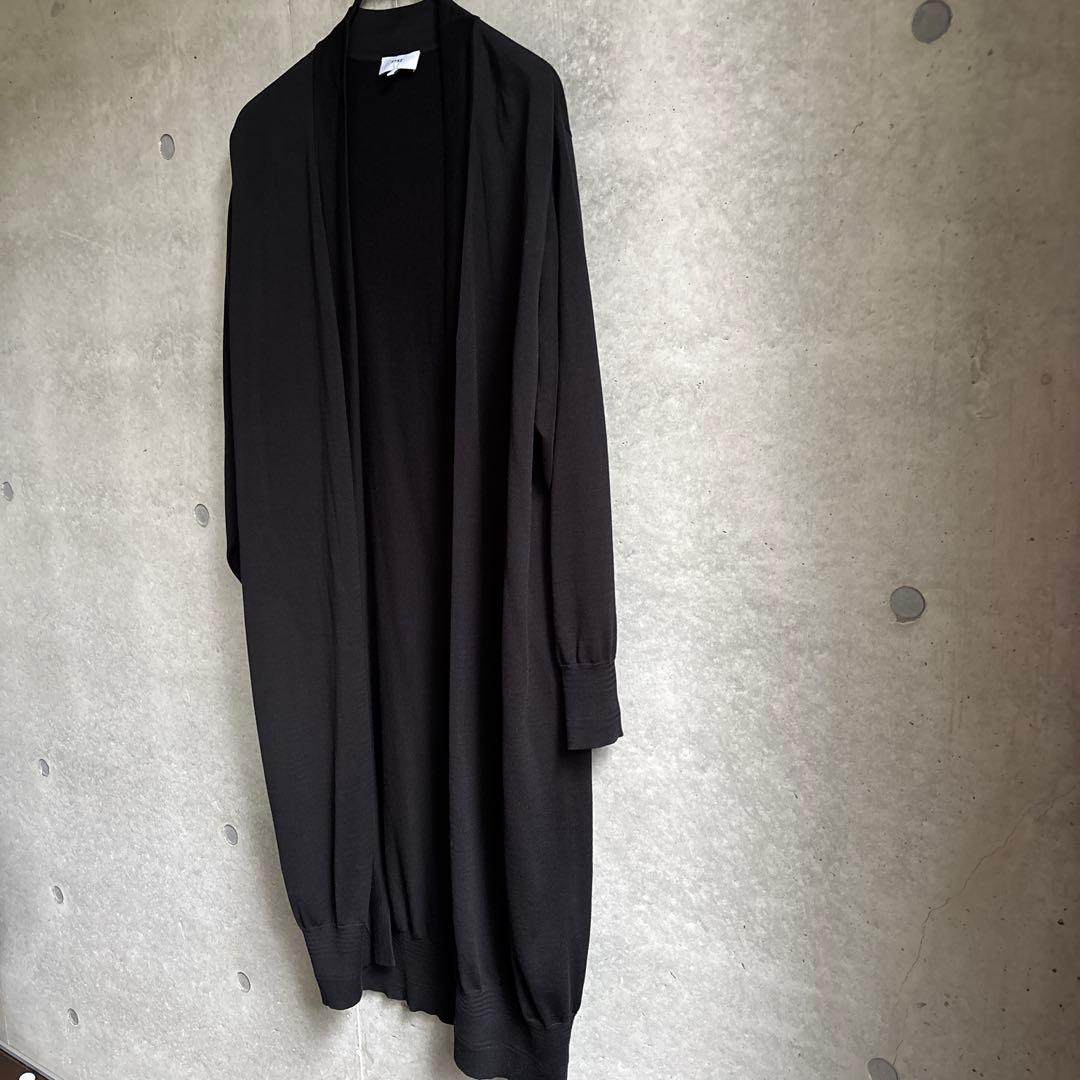 [夏みかんさん専用】HYKE ロングカーディガン 黒