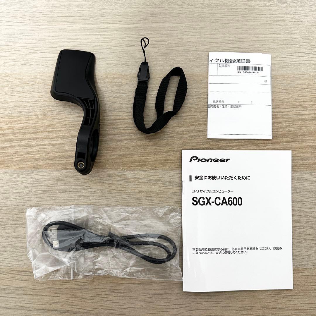 FU パイオニア GPS SGX-CA600 サイクルコンピューター