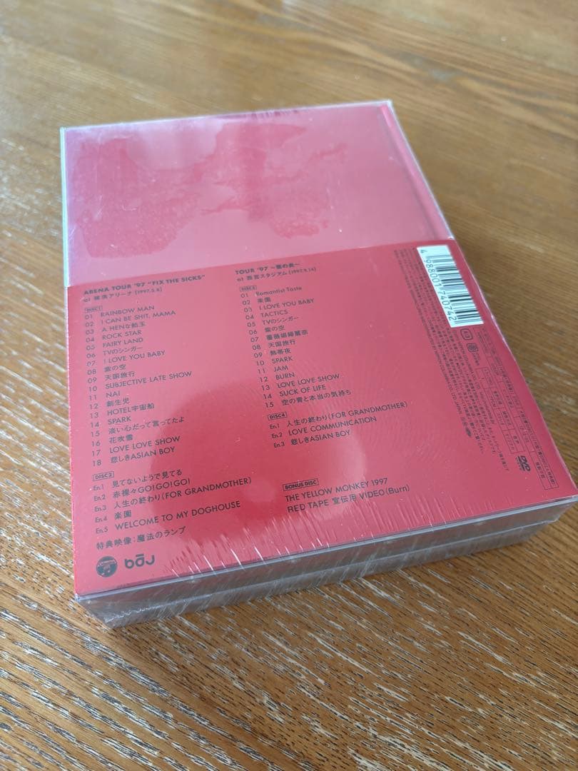 THE YELLOW MONKEY RED TAPE\"NAKED\"初回生産限定盤
