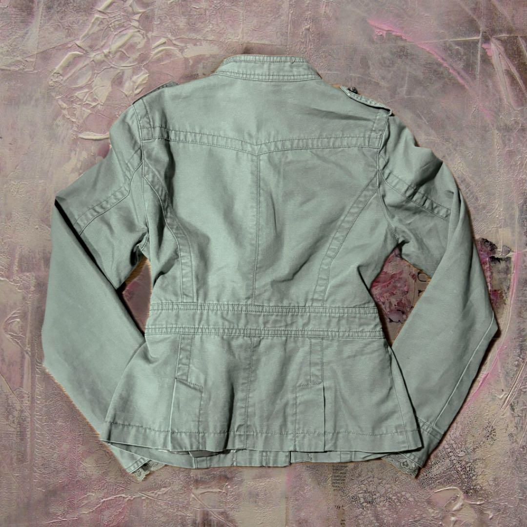 ジャケット・アウター archive military jacket 00s lace y2k