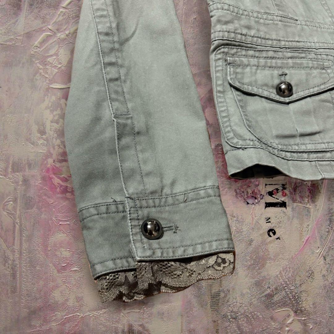 ジャケット・アウター archive military jacket 00s lace y2k