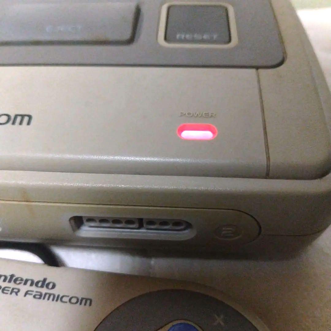 【ニンテンドー】ゲーム付きスーパーファミコン