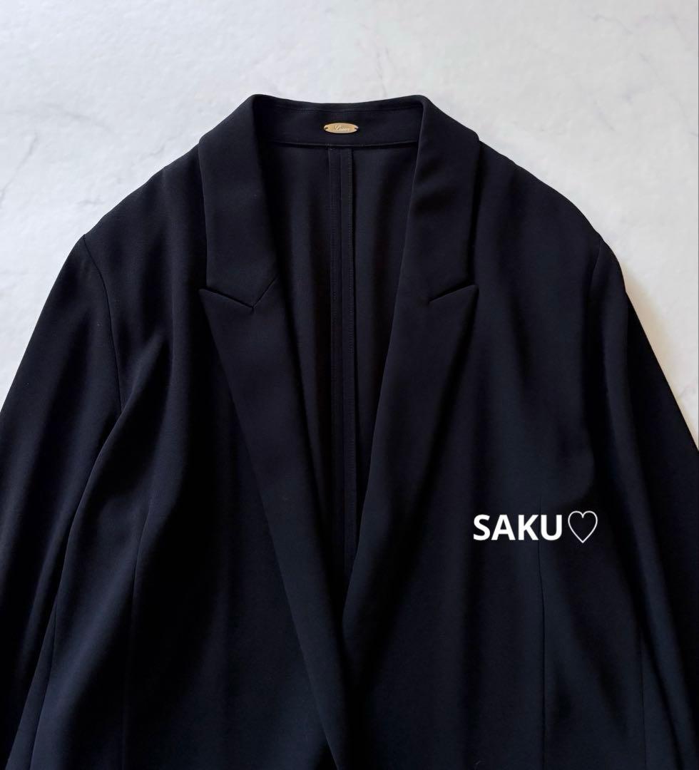定価64900円 アパルトモン Lisiere Relax Jacket 黒