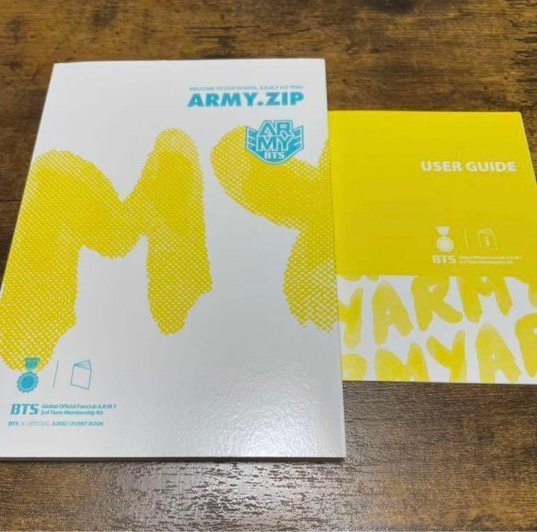 BTS FC 3rd メンバーシップキット アーミー 3期
