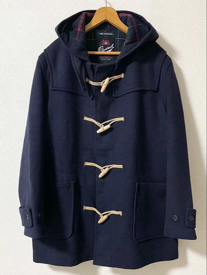 Gloverall ダッフルコート　メンズ46 ネイビー　ビッグサイズ