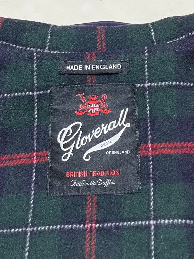 Gloverall ダッフルコート　メンズ46 ネイビー　ビッグサイズ