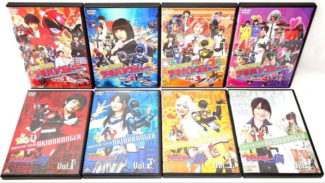 非公認戦隊アキバレンジャー/シーズン痛【DVD】全8巻セット