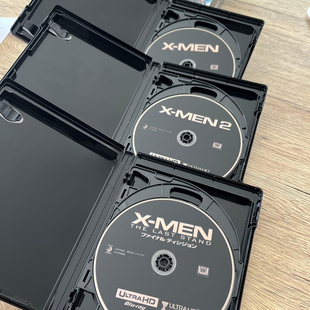 X-MEN 4K ULTRA HD トリロジーBOX〈9枚組〉
