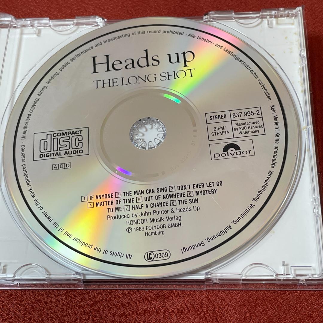 極希少◆メロハー,AOR名盤◆HEADS UP/THE LONG SHOT