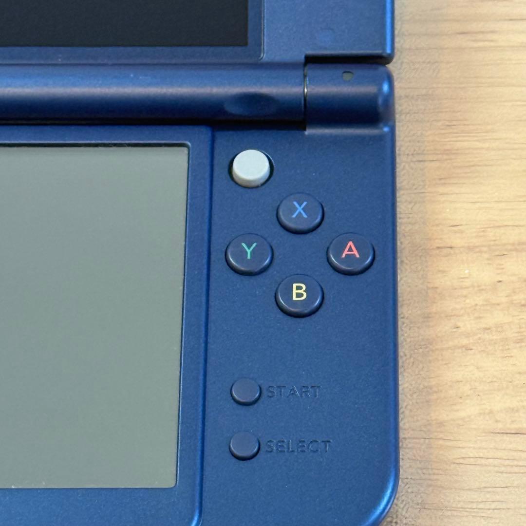 7-060 Newニンテンドー3DS LL メタリックブルー 上IPS