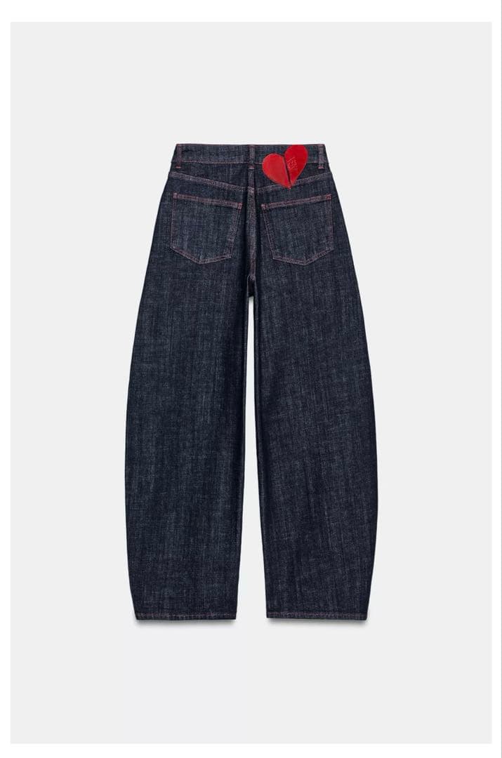 完売品⭐︎ZARA Z1975 ハイウエストバレルフィットデニムパンツ 32