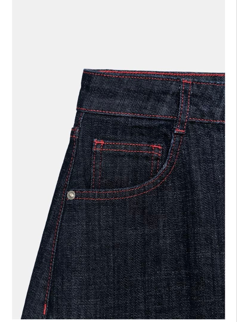 完売品⭐︎ZARA Z1975 ハイウエストバレルフィットデニムパンツ 32