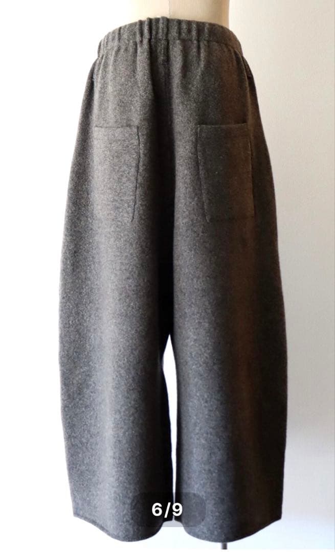 【極美品】nonnotte ノノット Knit Pants Extra Wide