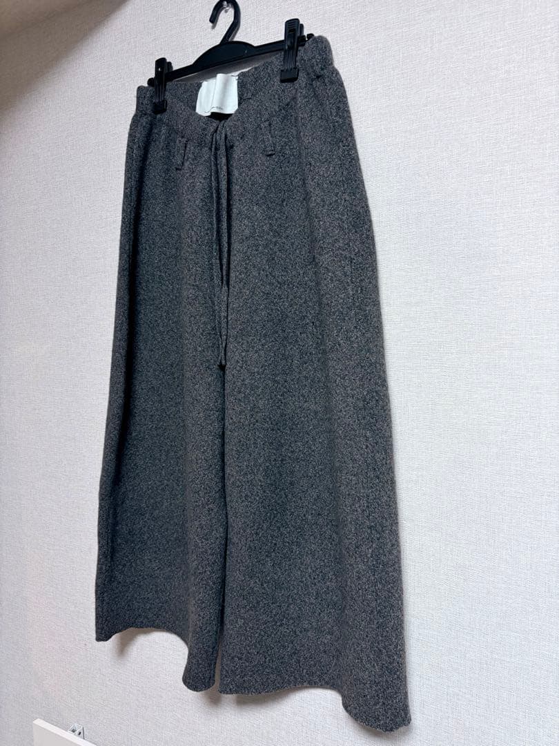 【極美品】nonnotte ノノット Knit Pants Extra Wide