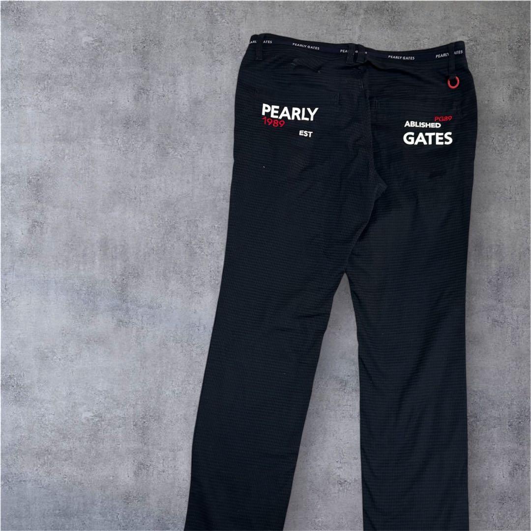 PEARLY GATES ゴルフパンツ ブラック サイズ4
