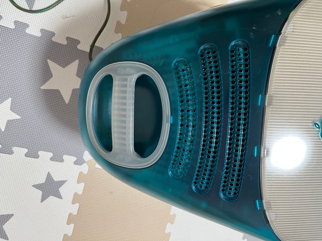 iMac G3 Mac OS 9 ブルー　純正キーボード・マウス付き