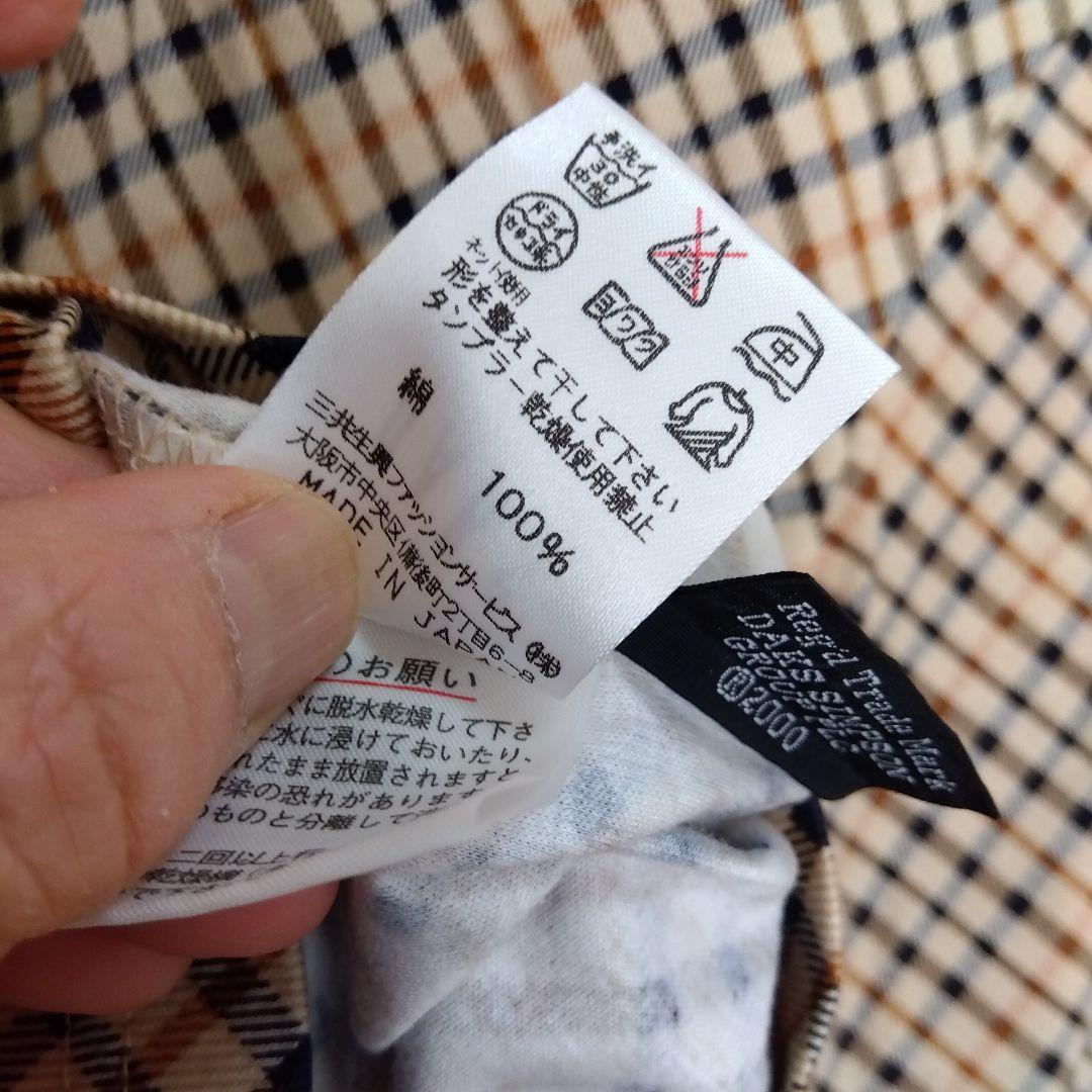 未使用かも★DAKS ダックス ハウスチェック カットソー サイズ38