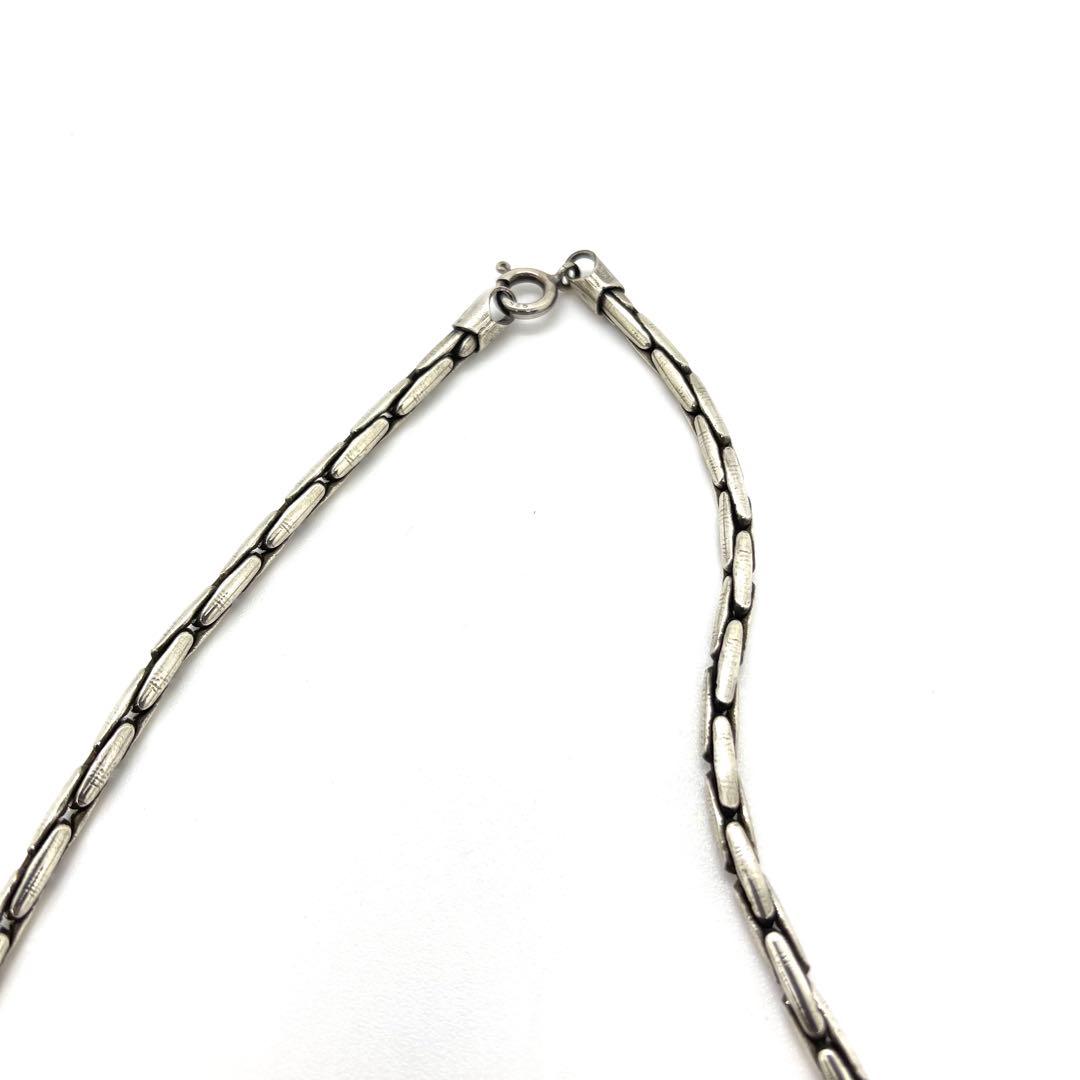 ●スネークチェーン●シルバーネックレスチェーン●STERLING925●48cm