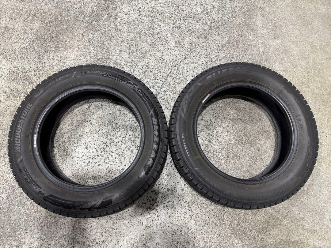 BRIDGESTONE VRX3 155/65R14 ２本②