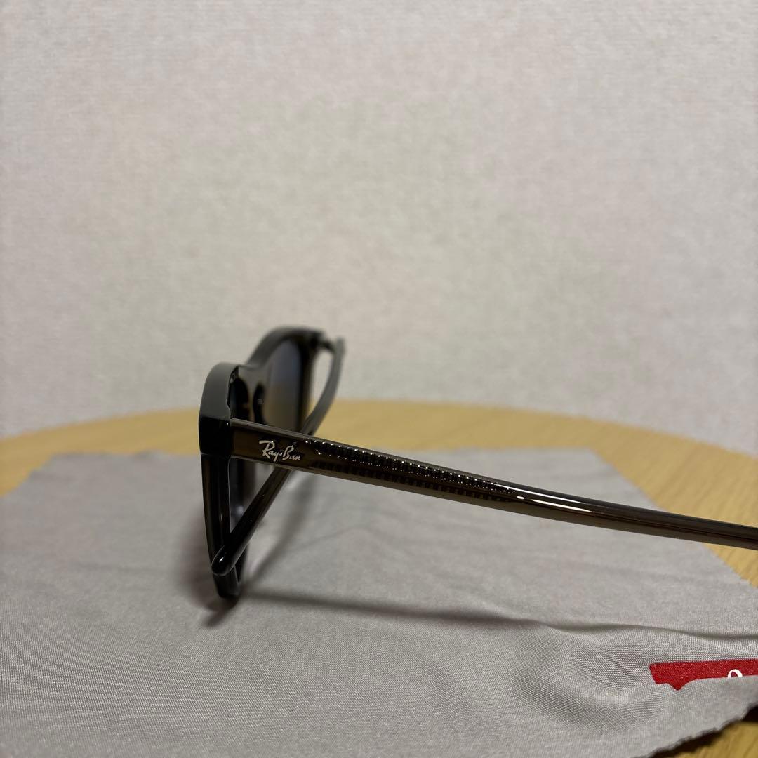 Ray-Ban ボストン型サングラス ブラック