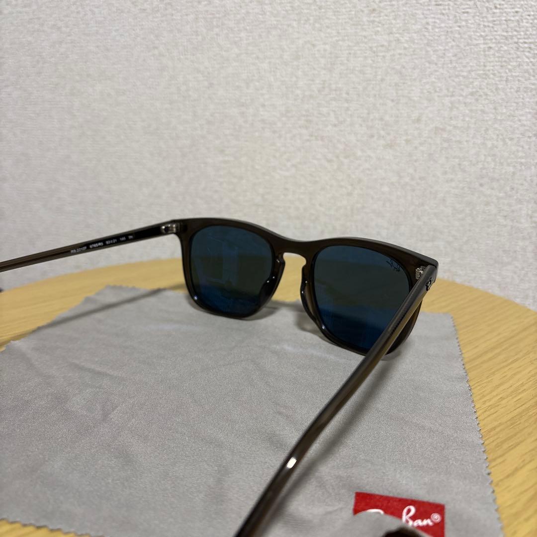 Ray-Ban ボストン型サングラス ブラック