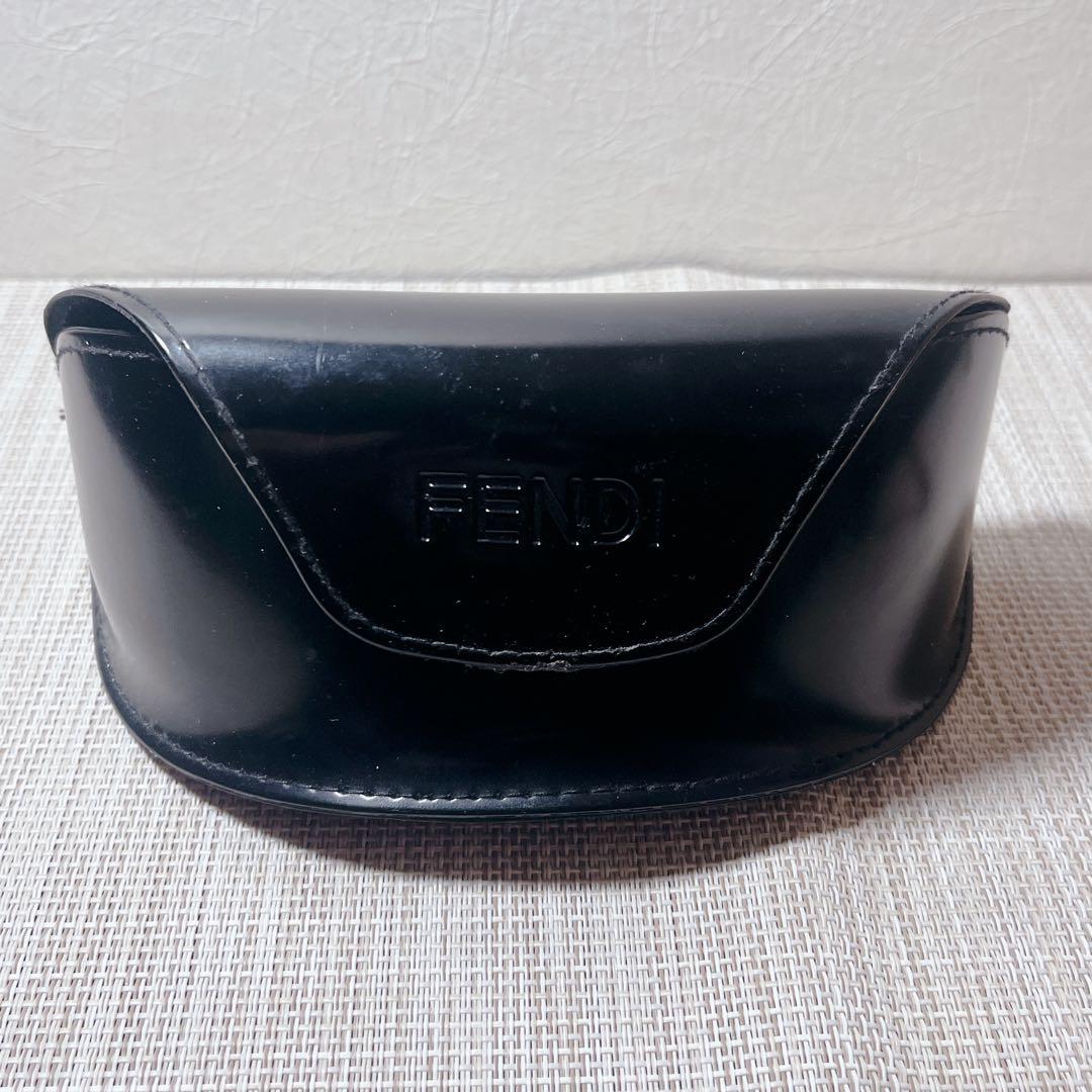 FENDI フェンディ サングラス ブラウン ケース付き ズッカ イタリア製
