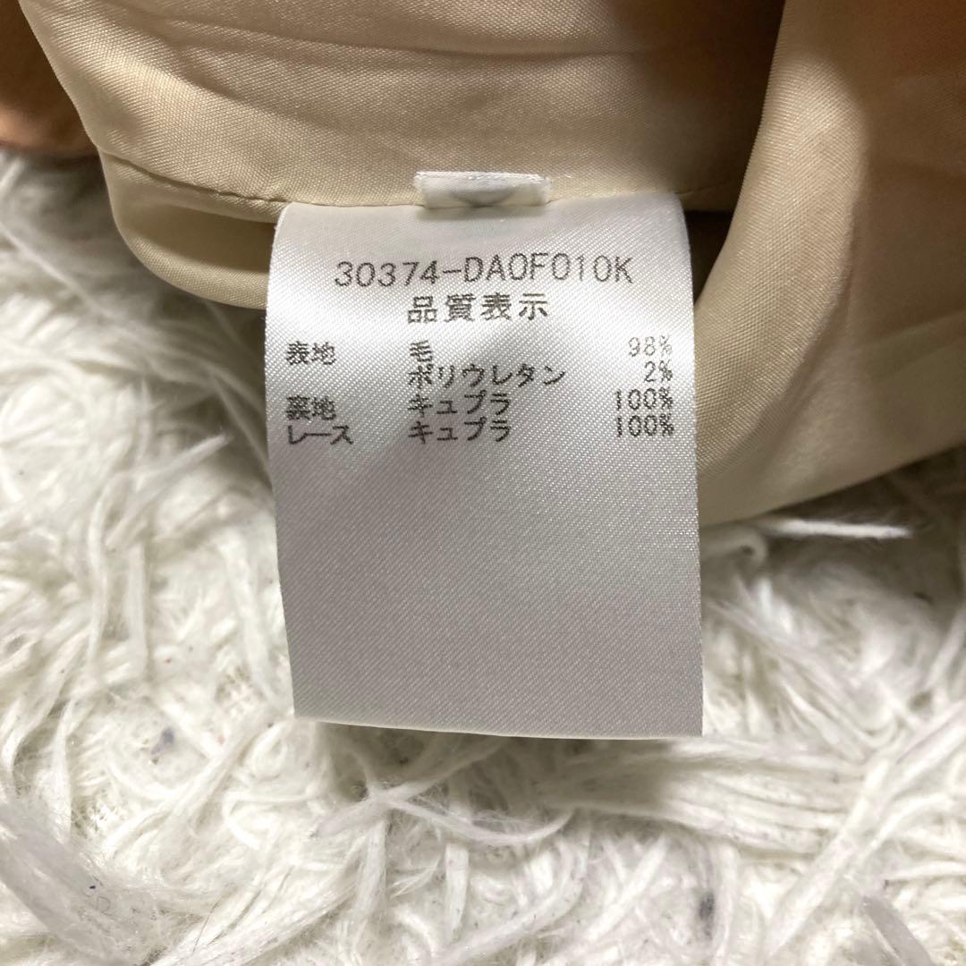 美品✨デイジーリンフォクシー　フレンチハーモニーワンピース　七分袖　L ベージュ
