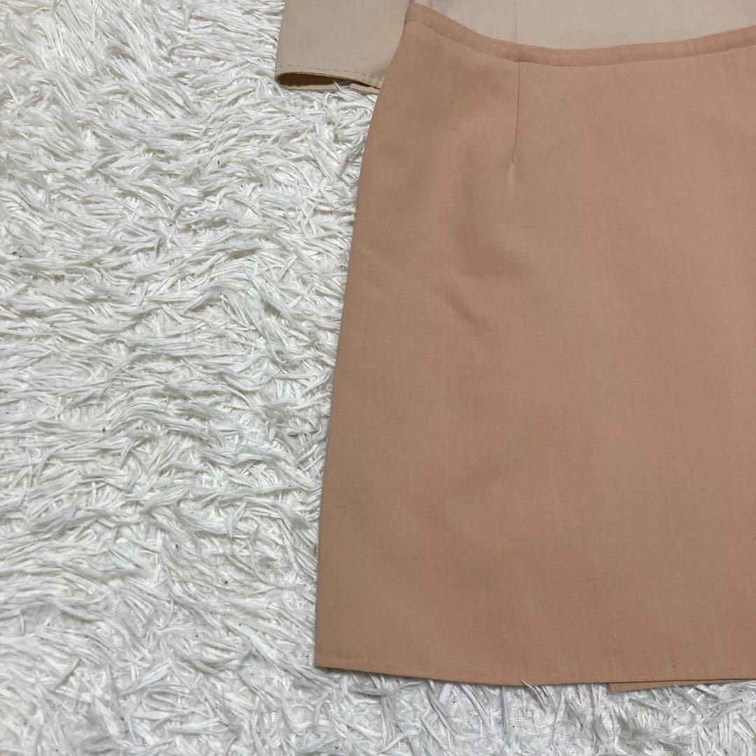 美品✨デイジーリンフォクシー　フレンチハーモニーワンピース　七分袖　L ベージュ