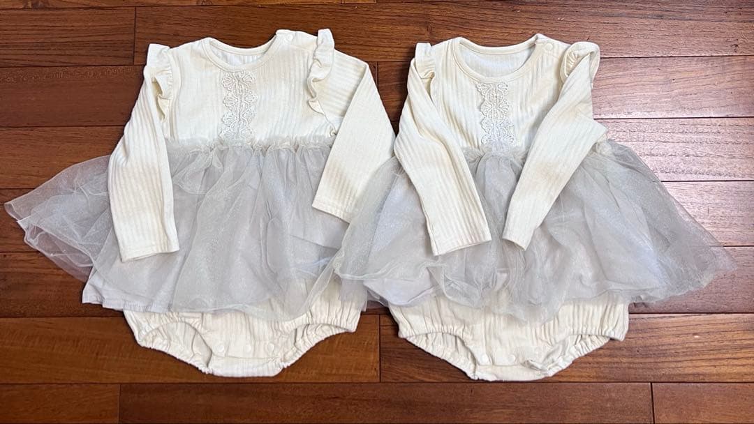 双子 女の子 美品ブランド服まとめ売り 80中心