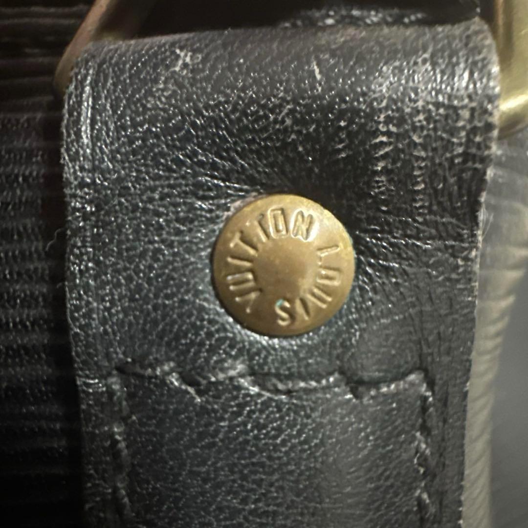 LOUIS VUITTON ボストンバッグ　キーポル50 エピ　旅行カバン　黒