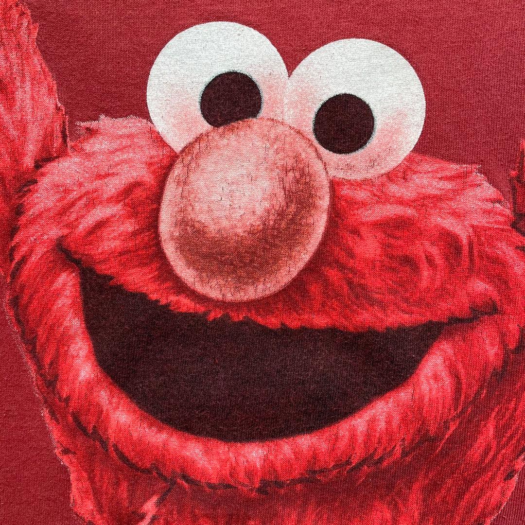 90sヴィンテージTシャツ ELMO カルバンクラインパロディ フェード XL