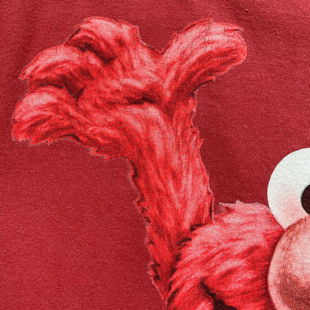 90sヴィンテージTシャツ ELMO カルバンクラインパロディ フェード XL