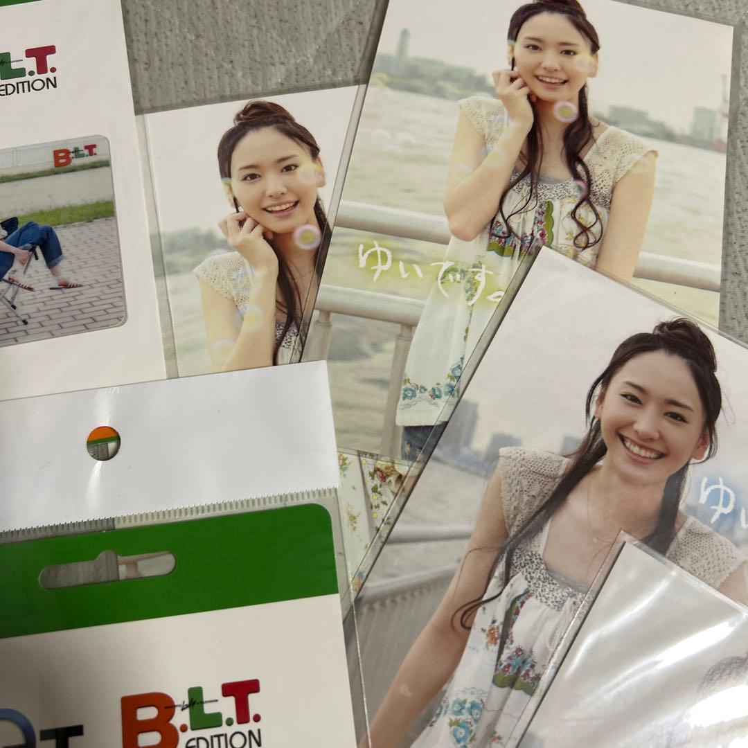 QT B.L.T. EDITION ゆいです。新垣結衣直筆サイン入りカードセット