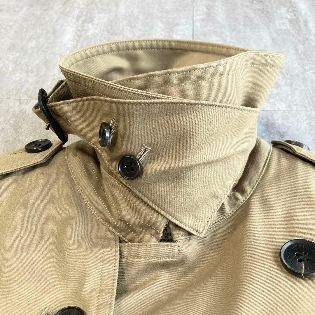 美品⭐️ハイク　HYKE トレンチコート　ライナー　ベルト　チンスト　S