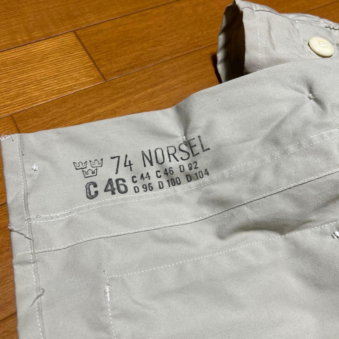 [vintage]70s～ m-62スウェーデン軍 ミリタリーコート 状態良好