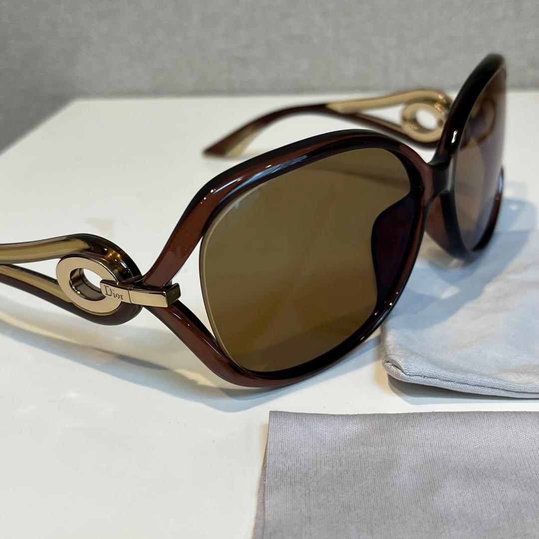 ♡美品♡Christian Dior DIORVOLUTE2F ブラウンレンズ