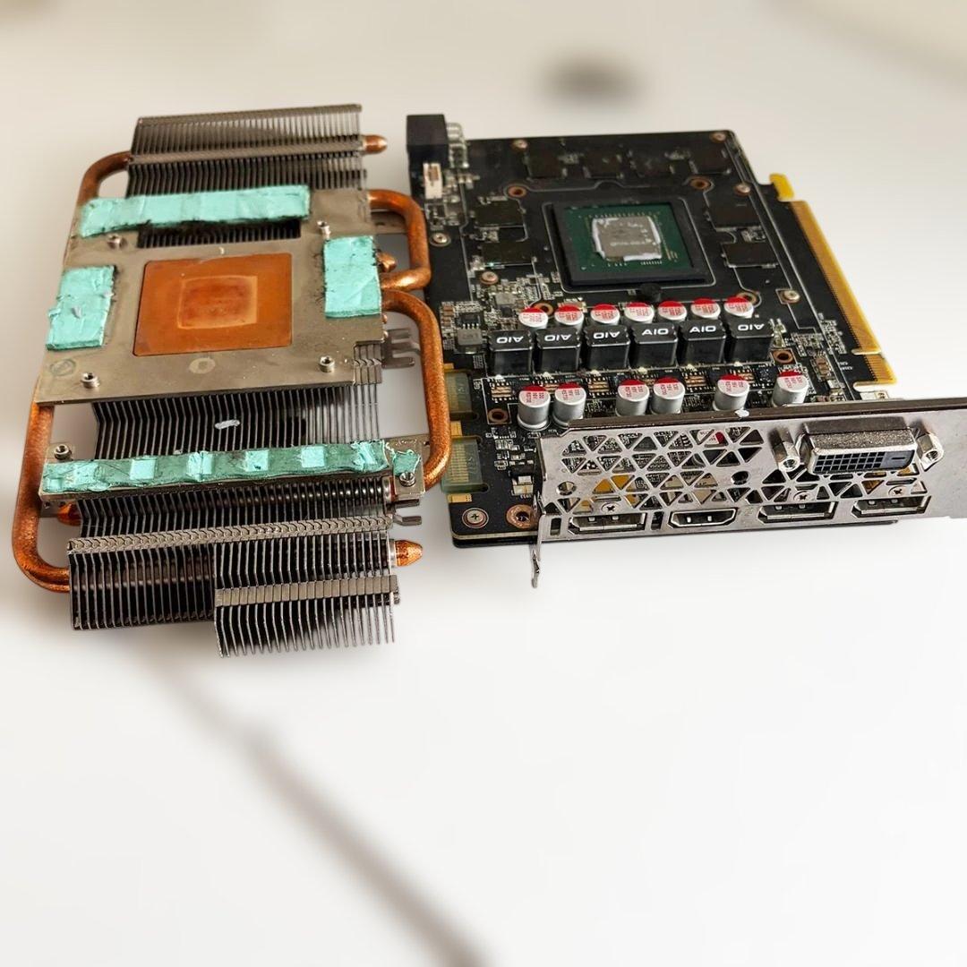 ZOTAC GeForce GTX1080 8G ファン無し ジャンク扱い