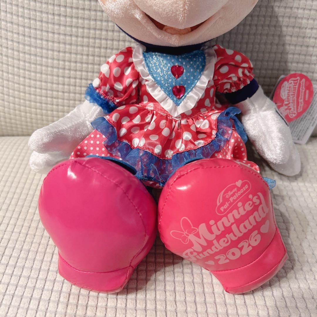 【新品】ディズニーランド ミニーのファンダーランド ミニパル ミニー ぬいぐるみ