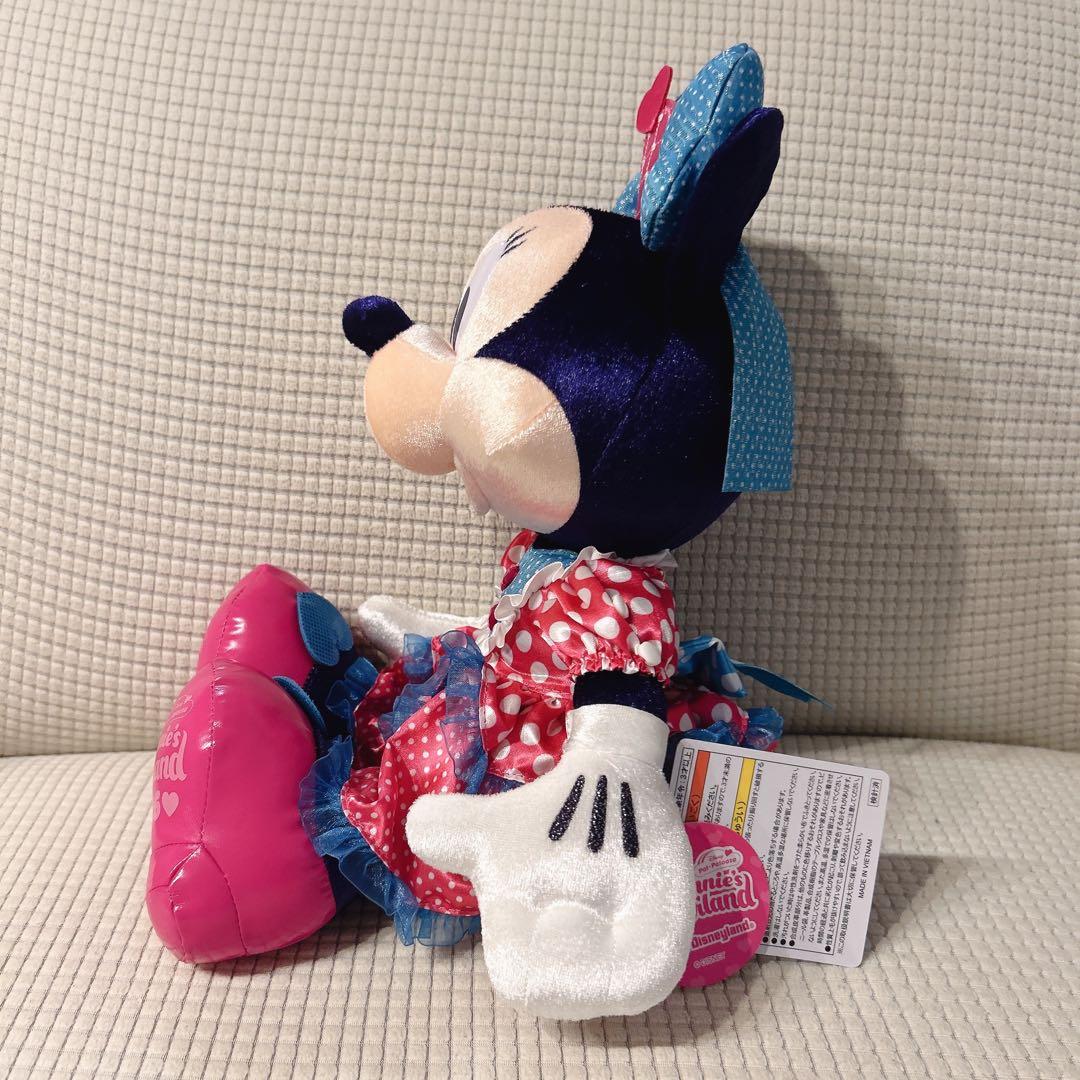 【新品】ディズニーランド ミニーのファンダーランド ミニパル ミニー ぬいぐるみ