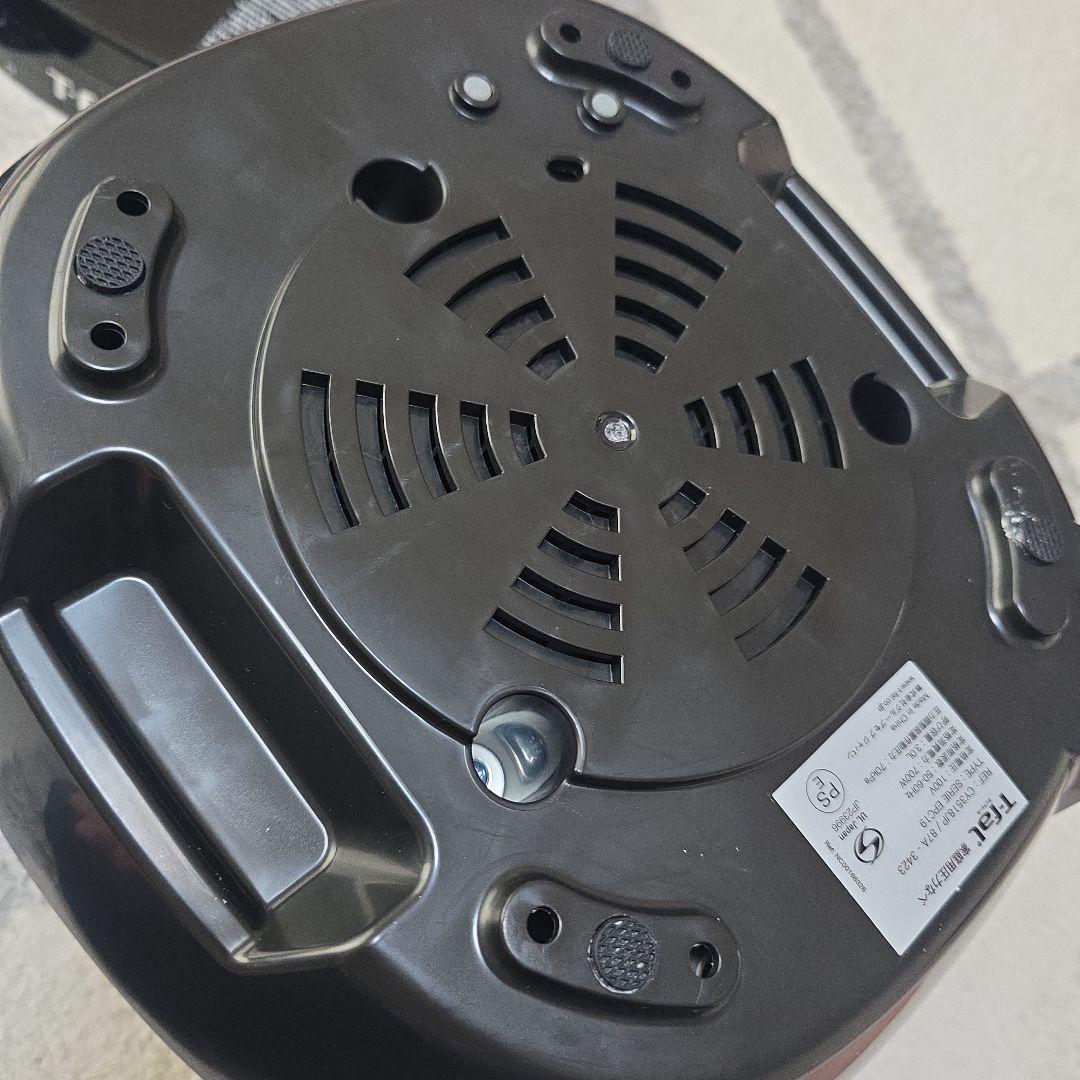 T-fal　ラクラクッカー　電気圧力鍋　ブラック 超美品　動作○　送料無料