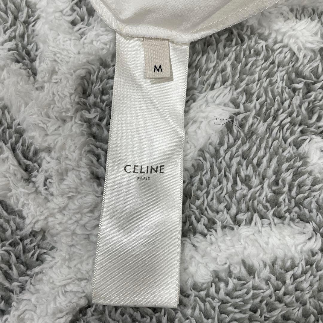 CELINE ホワイト Tシャツ M