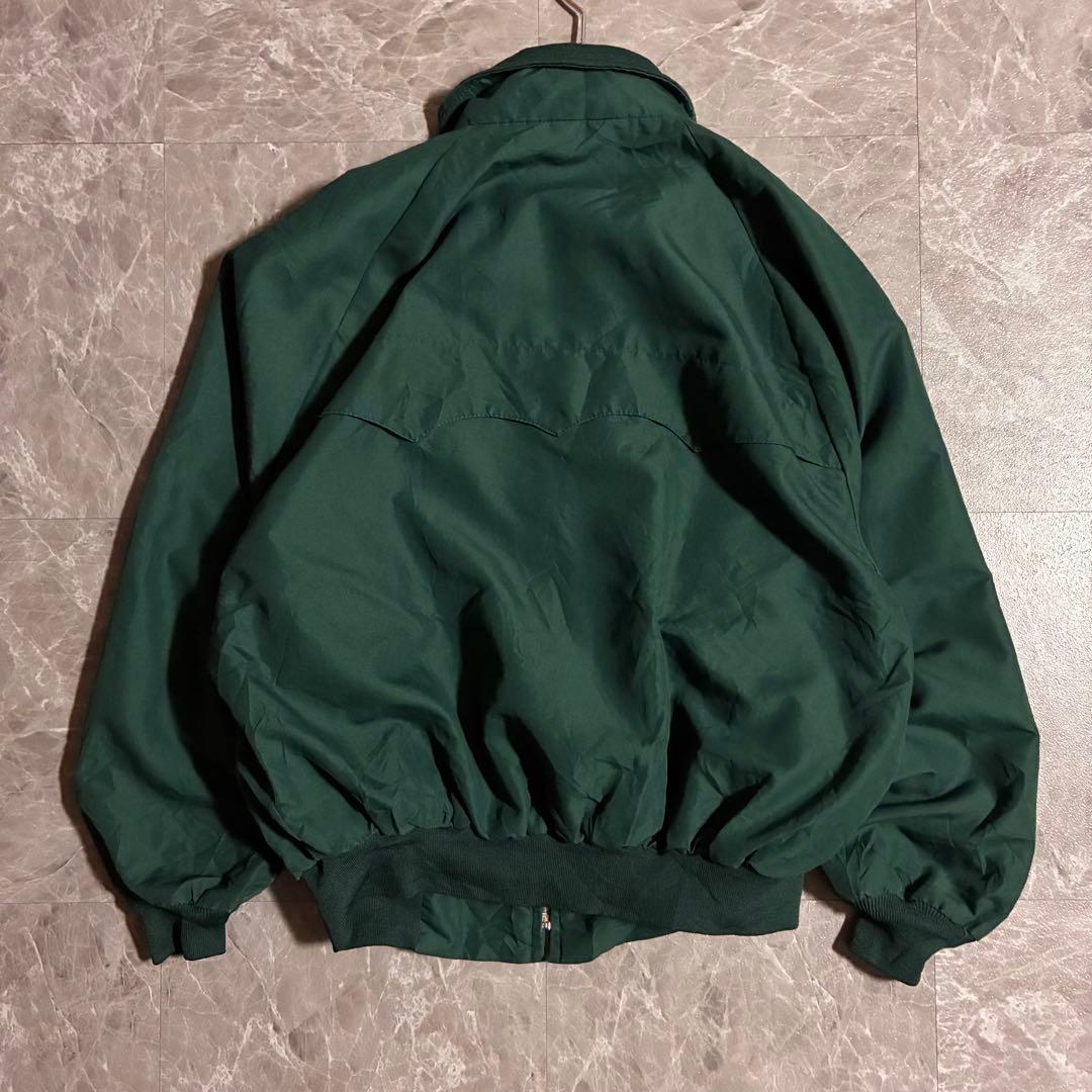80s【USA製】Cal Craftハリントンジャケット チェックライナー