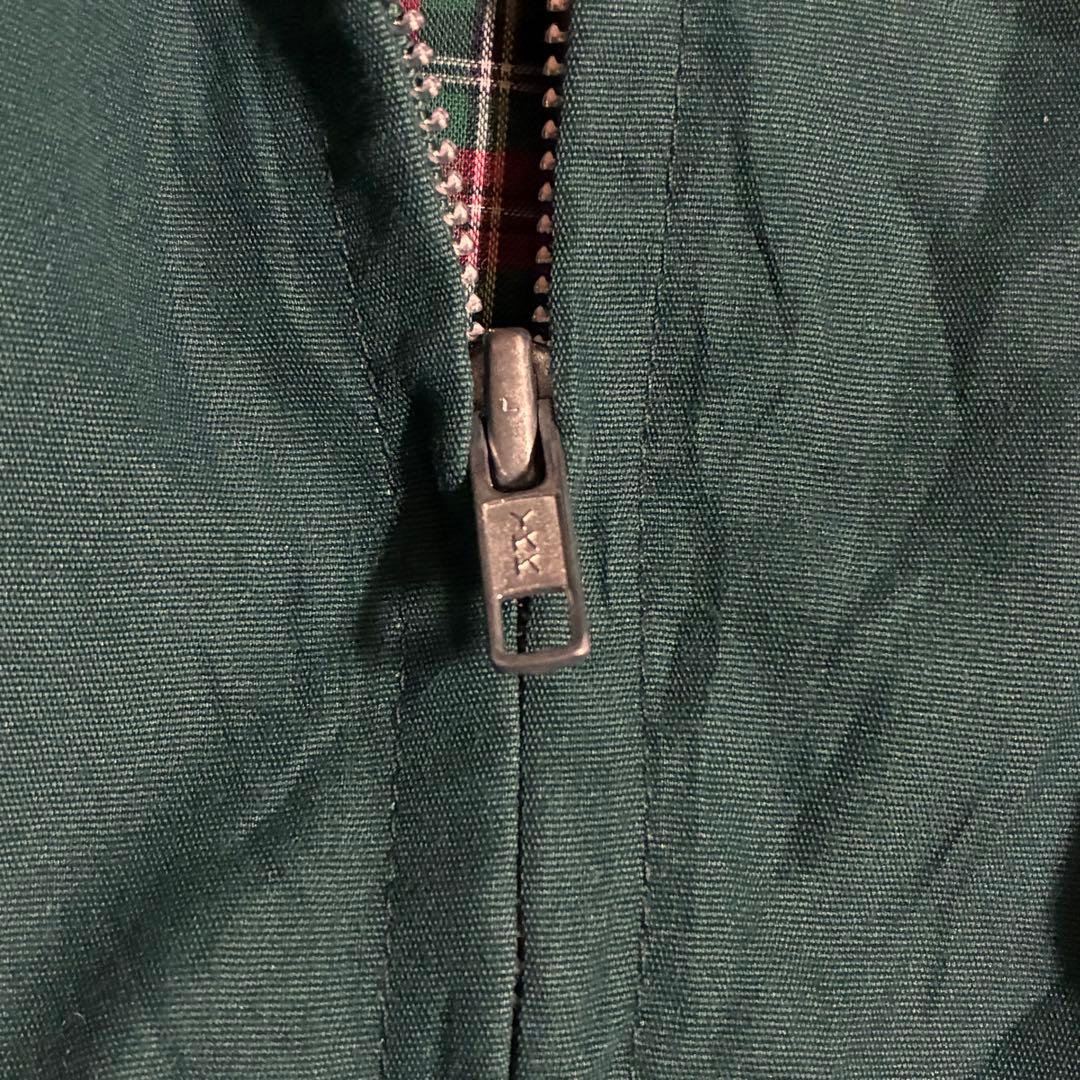 80s【USA製】Cal Craftハリントンジャケット チェックライナー